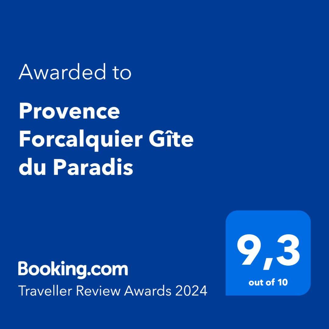 Provence Forcalquier Gite Du Paradis Exterior foto